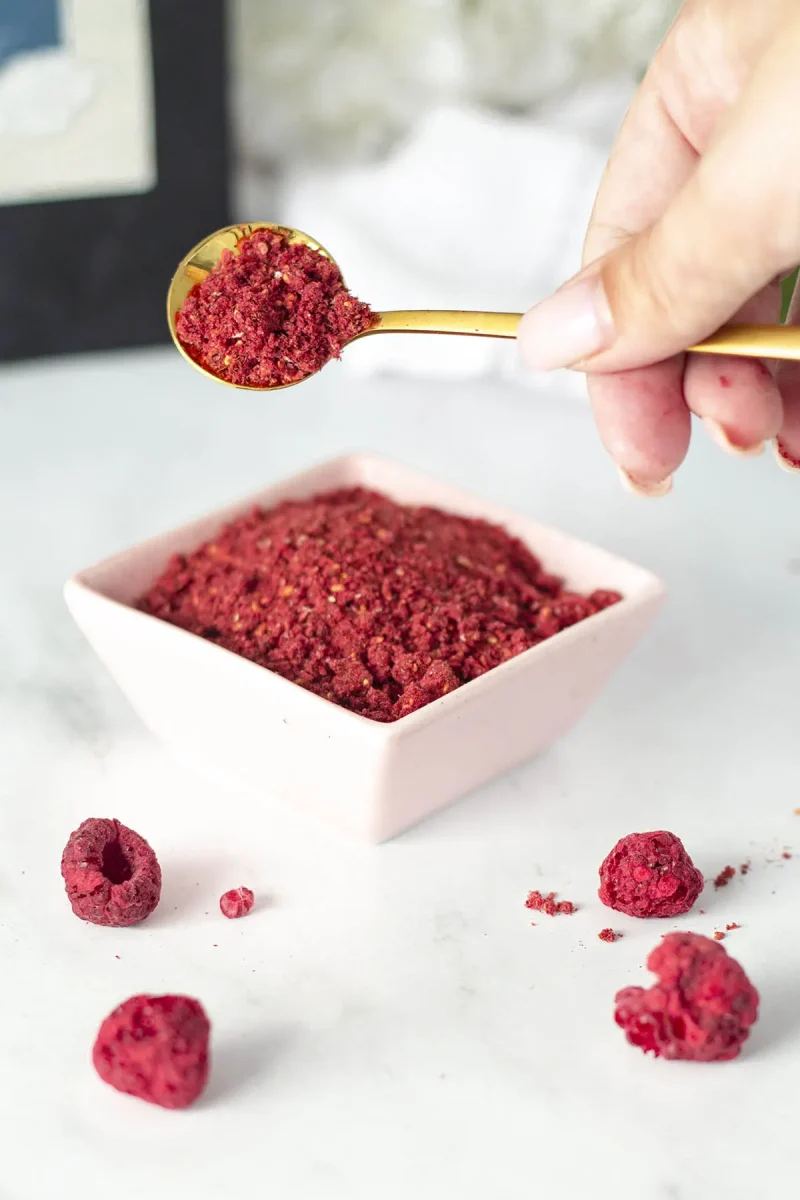 gefriergetrocknete-himbeere-pulver