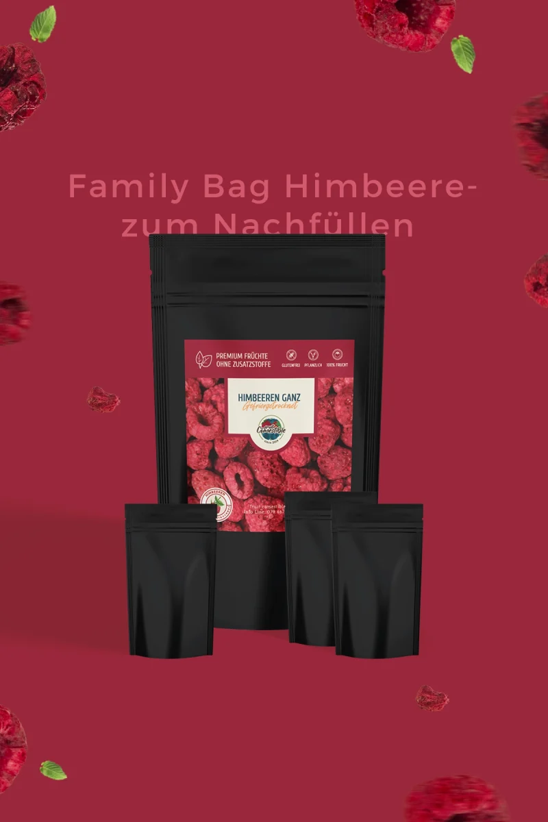 Family Bag Himbeere | zum Nachfüllen | 200g